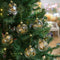 Gold Bee Glass Luxury Baubles – Set of 6