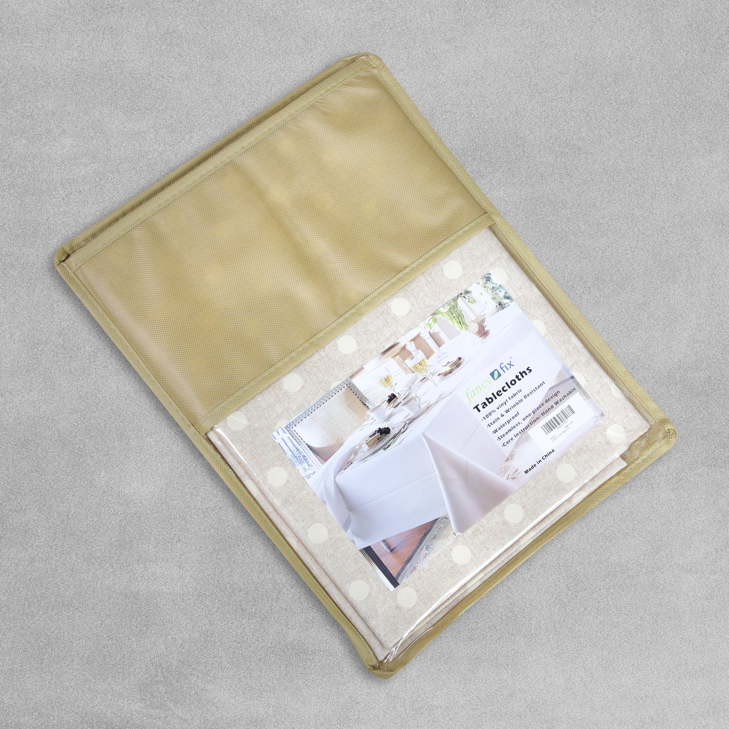 Fancy Fix Vinyl Fabric Tablecloth - 137 x 200cm
