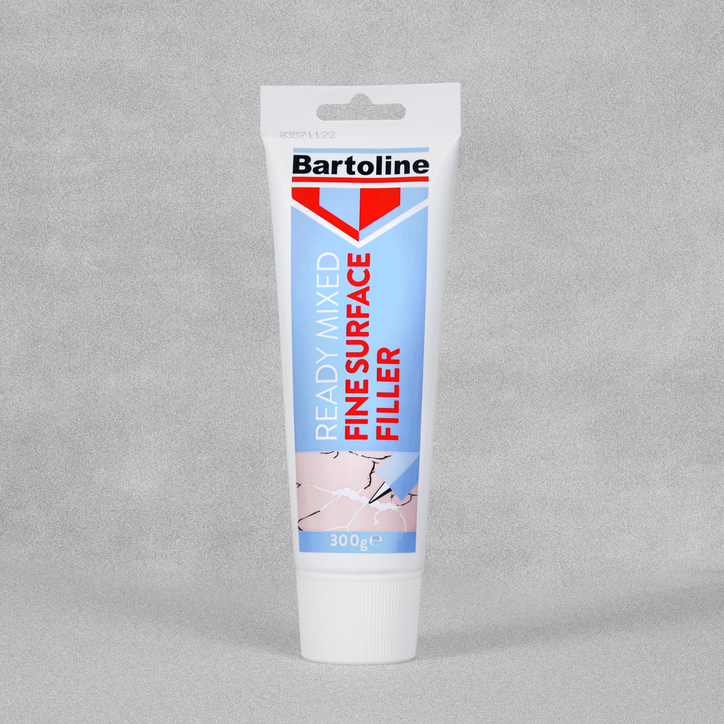 Bartoline Ready Mixed Fine Surface White Smooth Filler - 300g