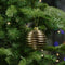 Metallic Shimmer Large Baubles – Set of 4