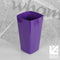 Studio 16cm Tall Square Indoor Planter Cover - Violet by Wham, sold by In-Excess