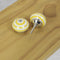 Striped Ceramic Cupboard Door / Drawer Knobs - 45mm Width