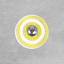 Striped Ceramic Cupboard Door / Drawer Knobs - 45mm Width