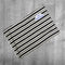 Verona Cushion Cover - Sand/Black Stripes - 60 x 40cm
