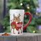 Christmas Reindeer Mugs and platter
