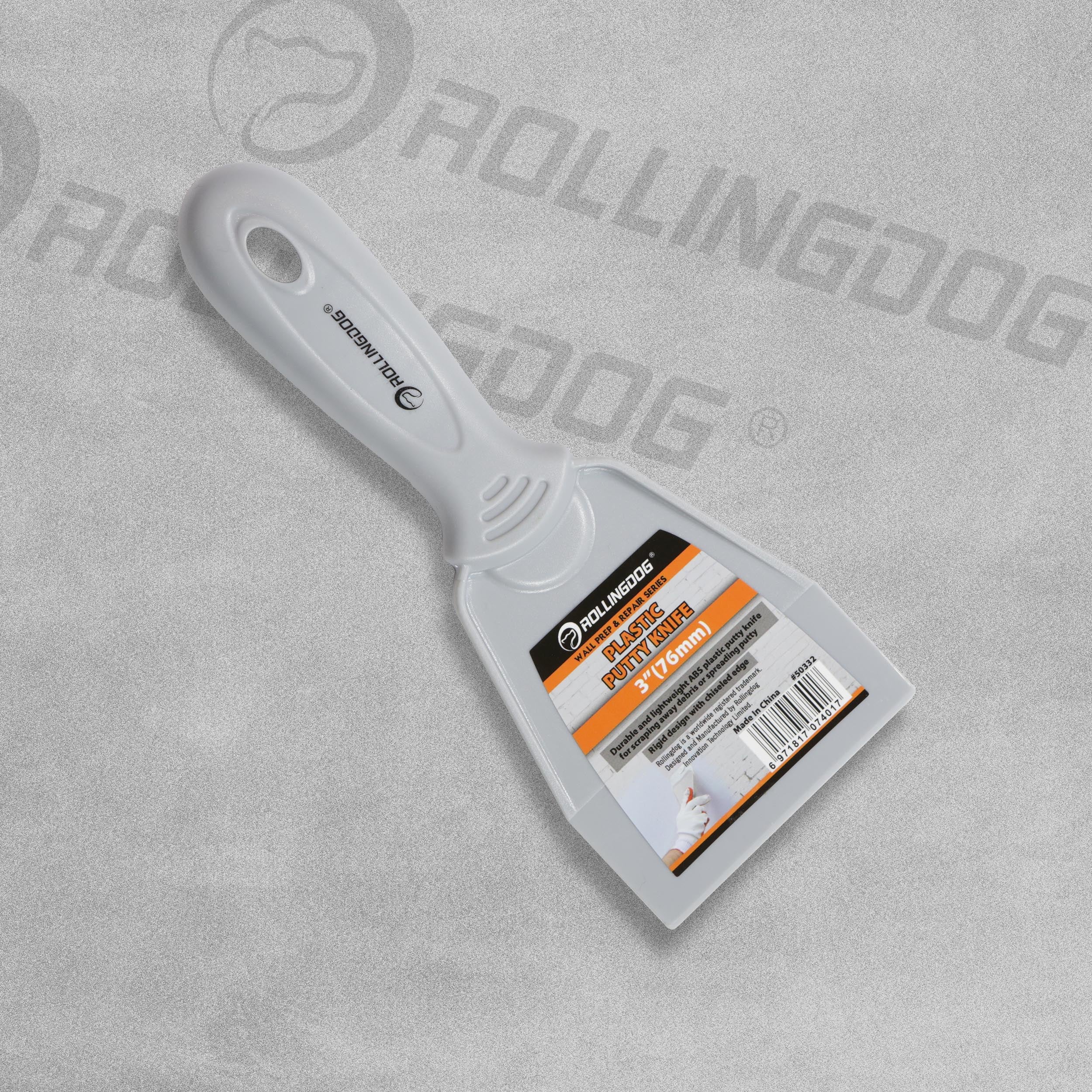 Plastic Putty Knife, 3" 6" or 8" by Rollingdog, sold by In-Excess