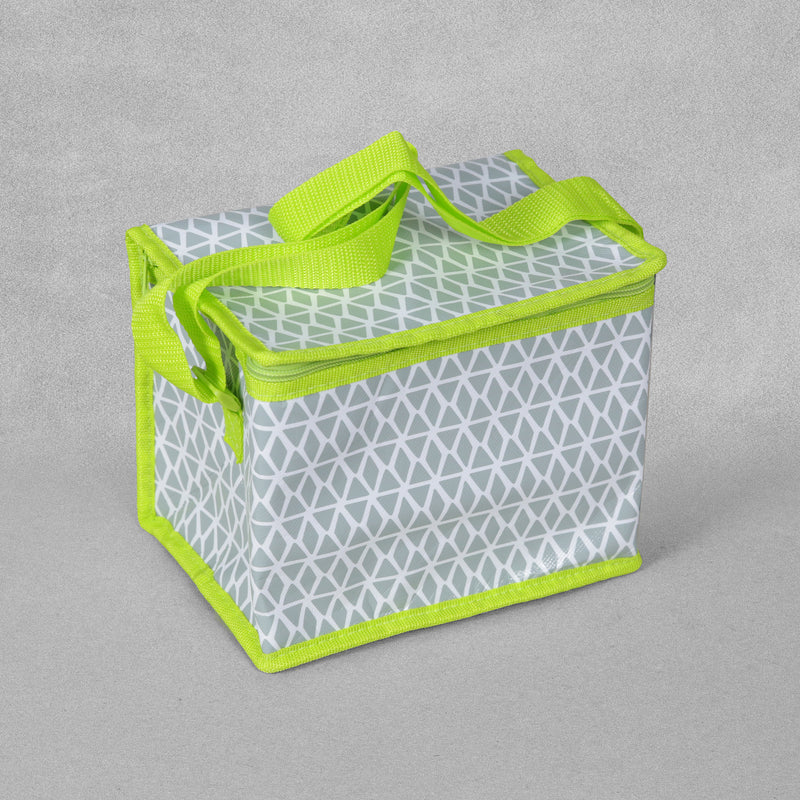 Insulated Geometric Lunch Bag