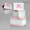 Ballet Shoe Design Storage Box Set - Pink & White by Mele & Co, sold by In-Excess