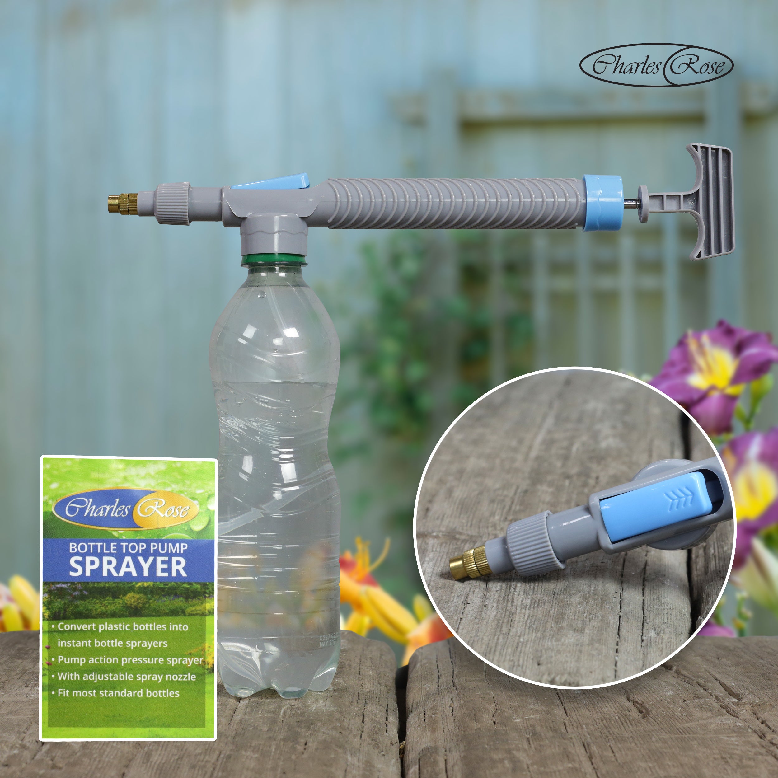 Gardening Bottle Top Pump Sprayer by Charles Rose, sold by In-Excess