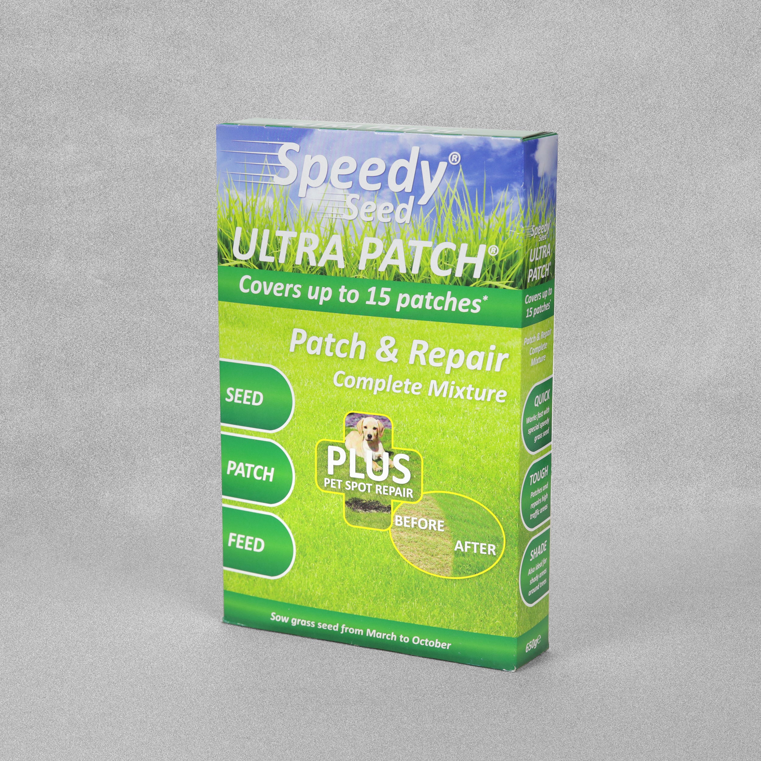 Speedy Seed Ultra Patch Grass Seed - 650g