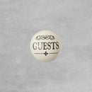Porcelain Door Knobs - large 60mm Width