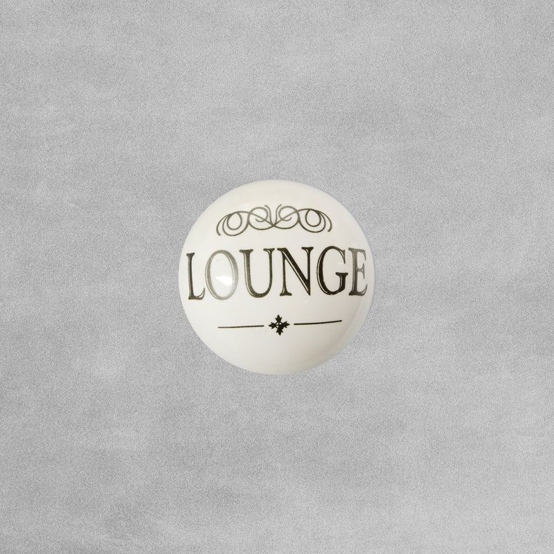 Porcelain Door Knobs - large 60mm Width
