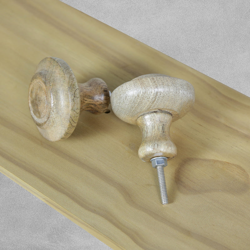 Wooden Door Knobs - Large