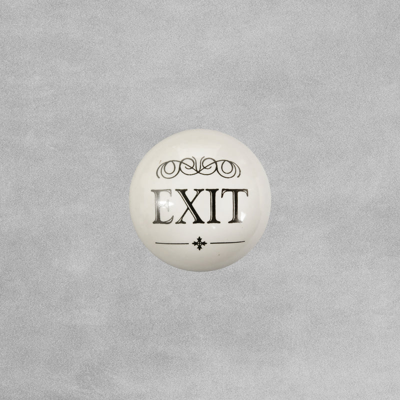 Porcelain Door Knobs - large 60mm Width