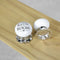 Porcelain Door Knobs - large 60mm Width