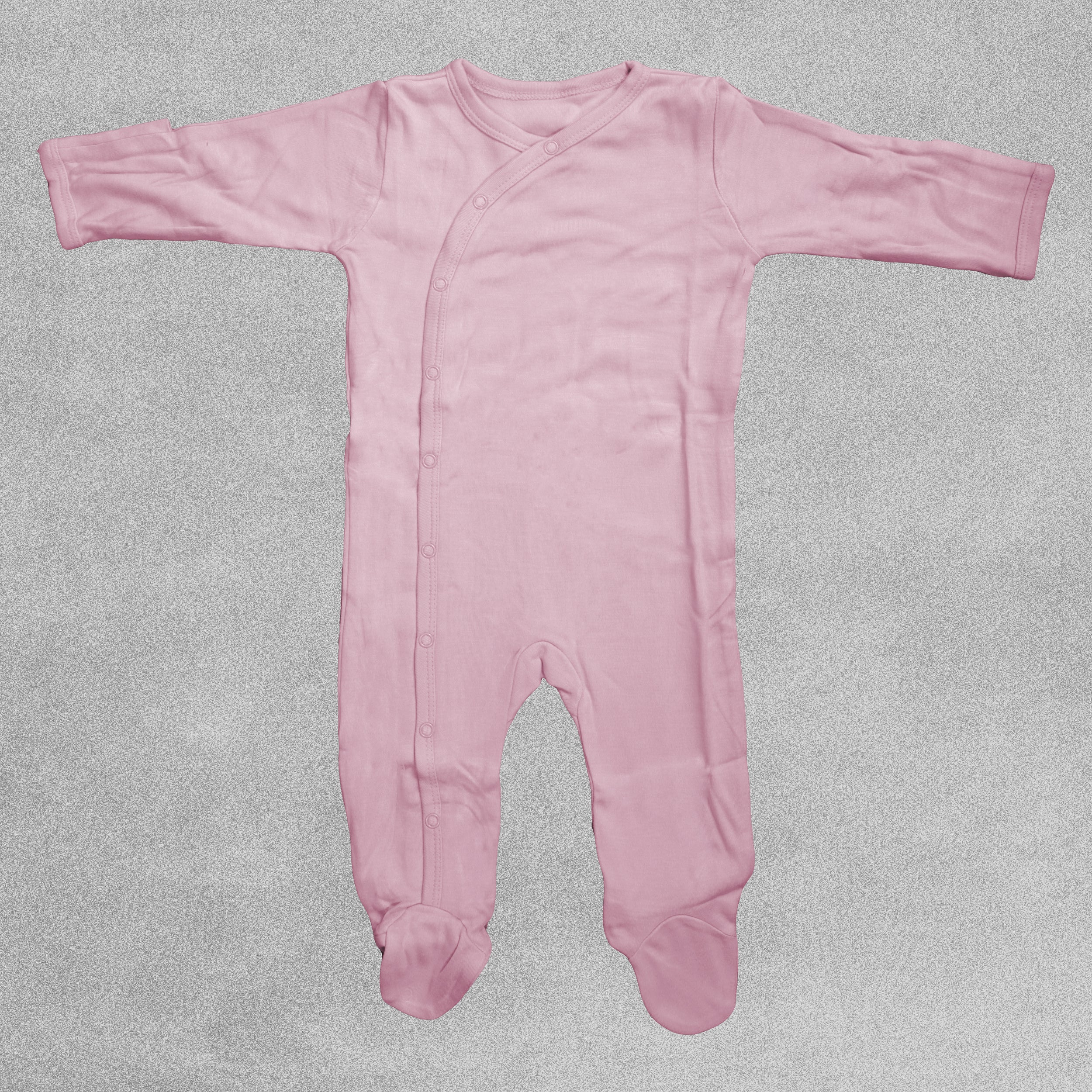 Soft ‘n’ Snuggly Long Sleeved Bamboo Sleepsuit (Pack of 2)