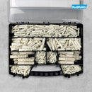 Plasplugs Nylon Wall Plug Assortment - Pack of 405