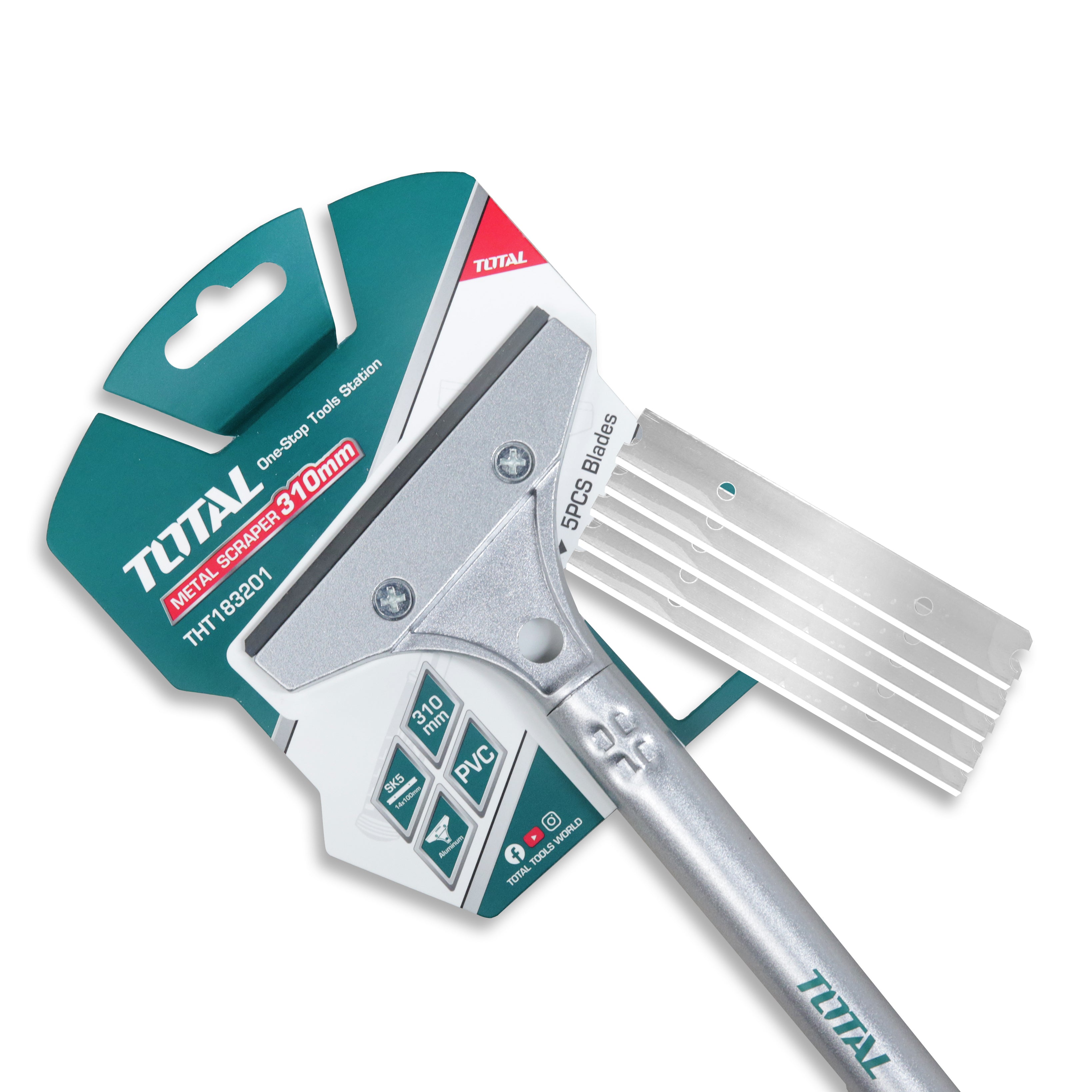 Total Metal Scraper 310mm - THT183201