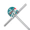 Total T Handle Socket Wrench 10mm
