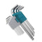Total 9 Piece Ball Point Hex Key Set - 1.5-10mm