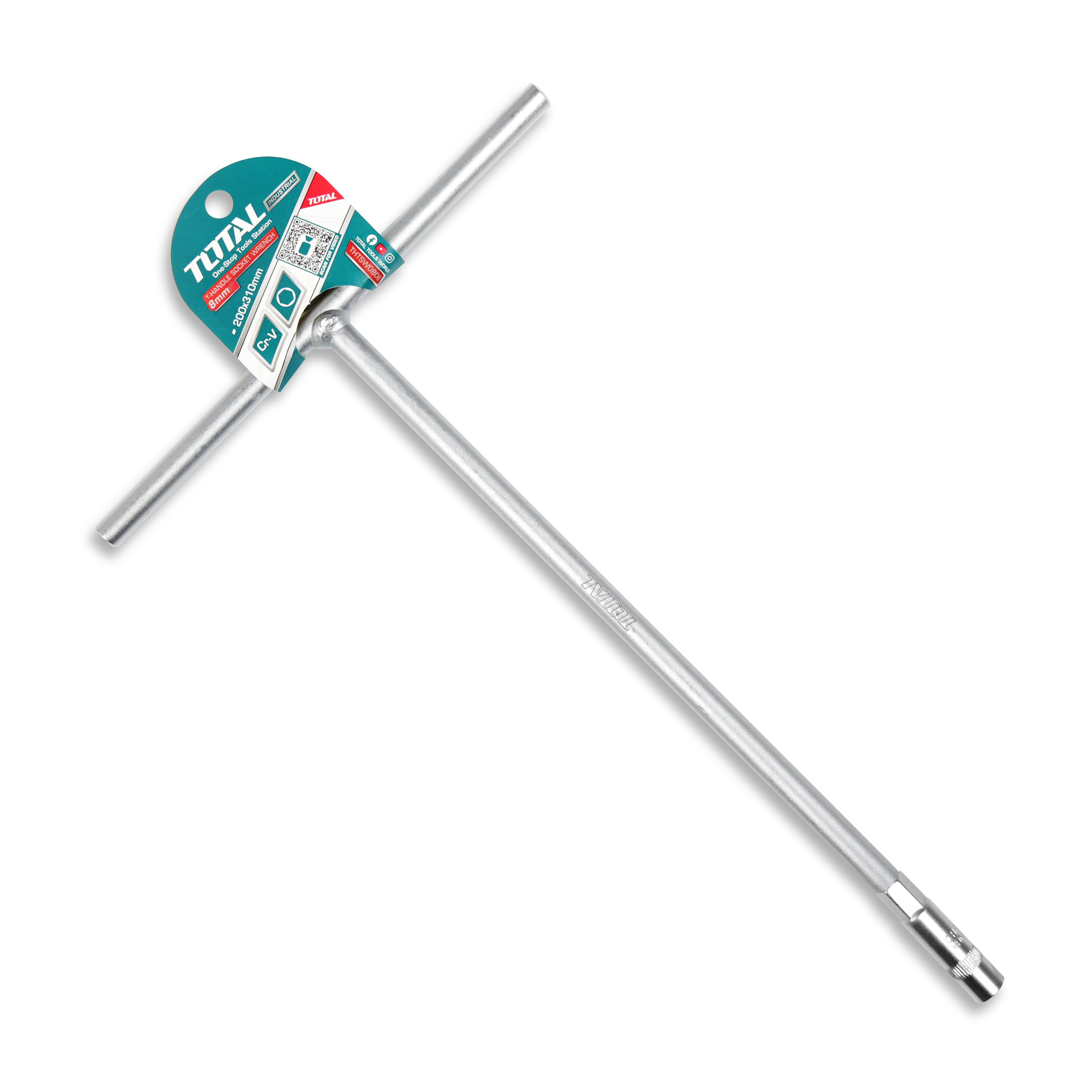 Total T Handle Socket Wrench 8mm - THTSW0806
