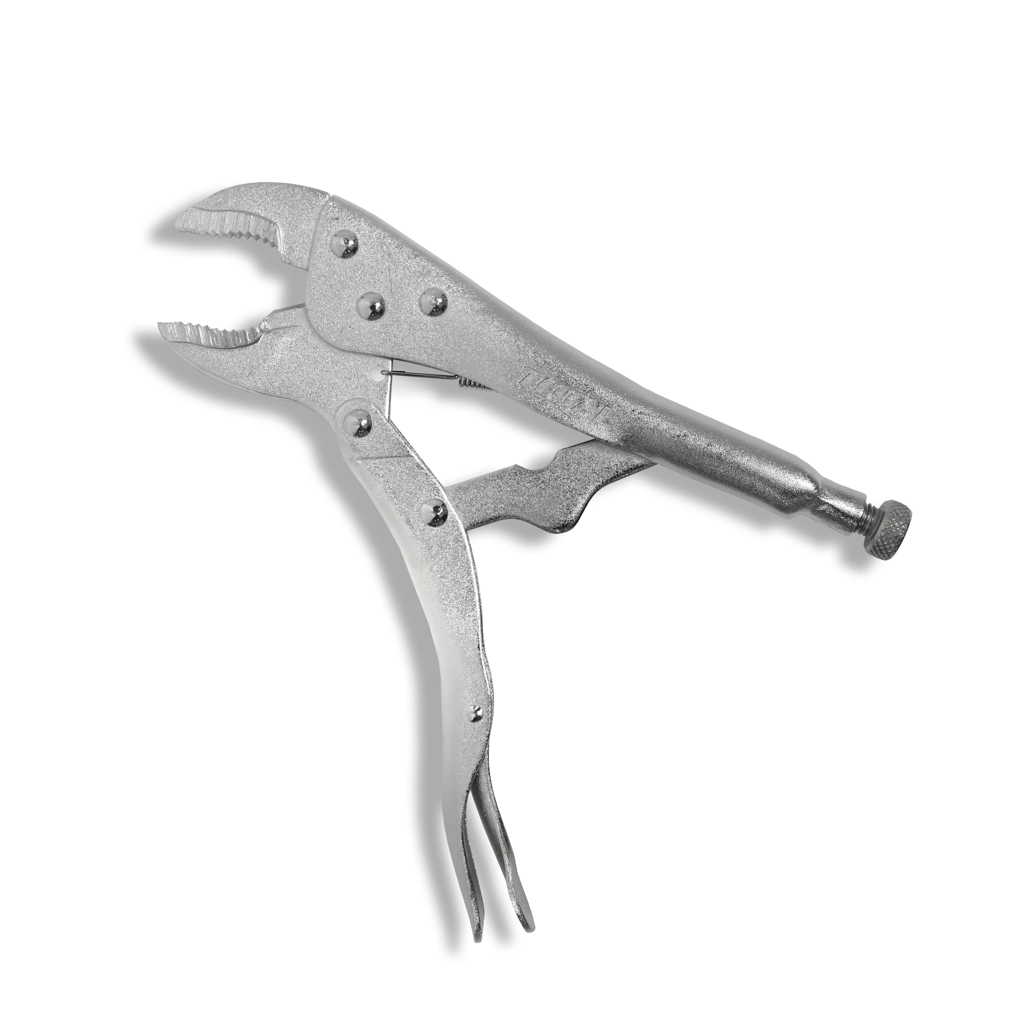 Total Curved Jaw Locking Pliers 180mm 7" - THT190703