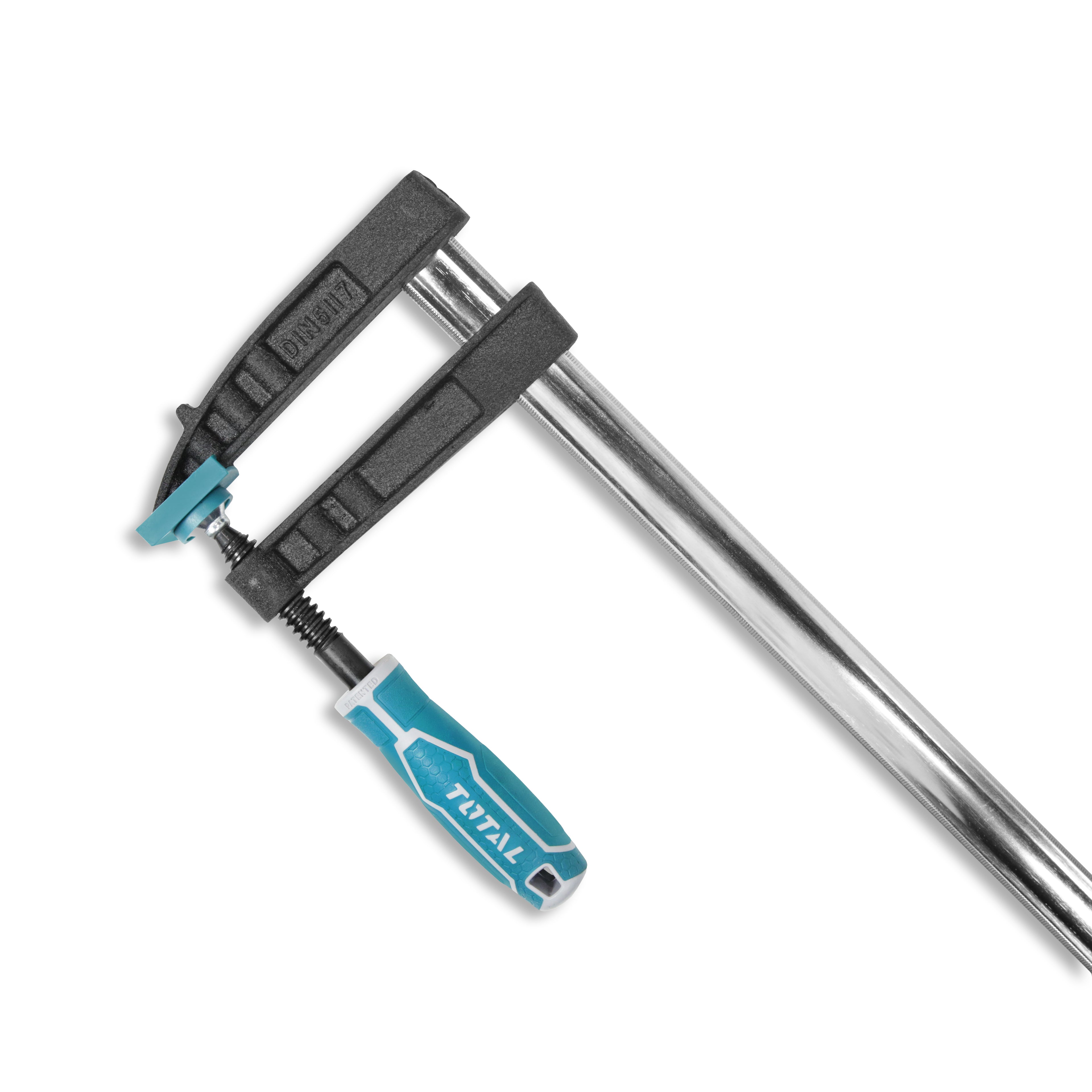 Total F Clamp with Plastic Handle 120-400mm - THT1321202