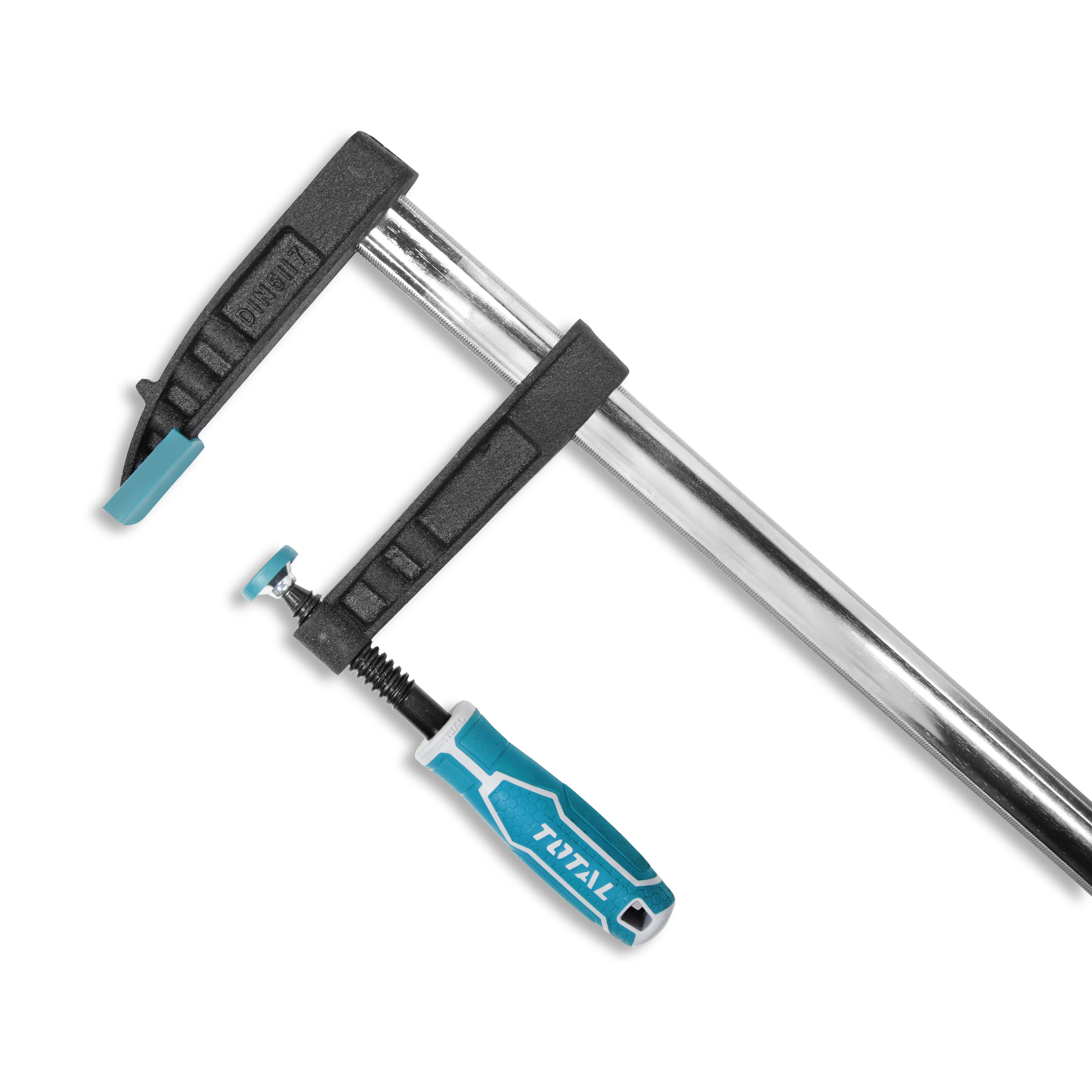 Total F Clamp with Plastic Handle 120-400mm - THT1321202