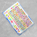 Childrens Flags of the World Educational Wall Chart