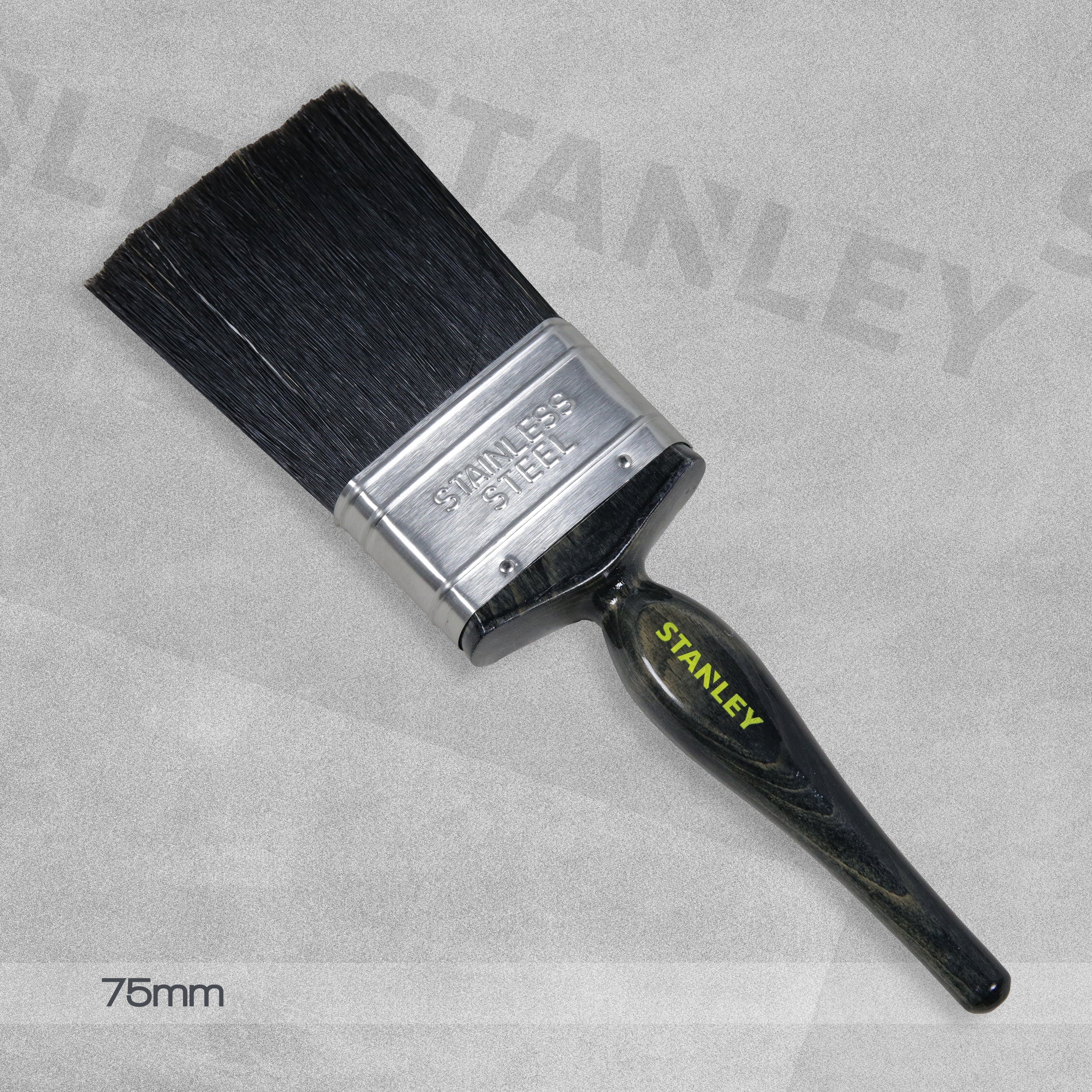 Stanley Max Finish Pure Bristle Paint Brush - 75mm (3")