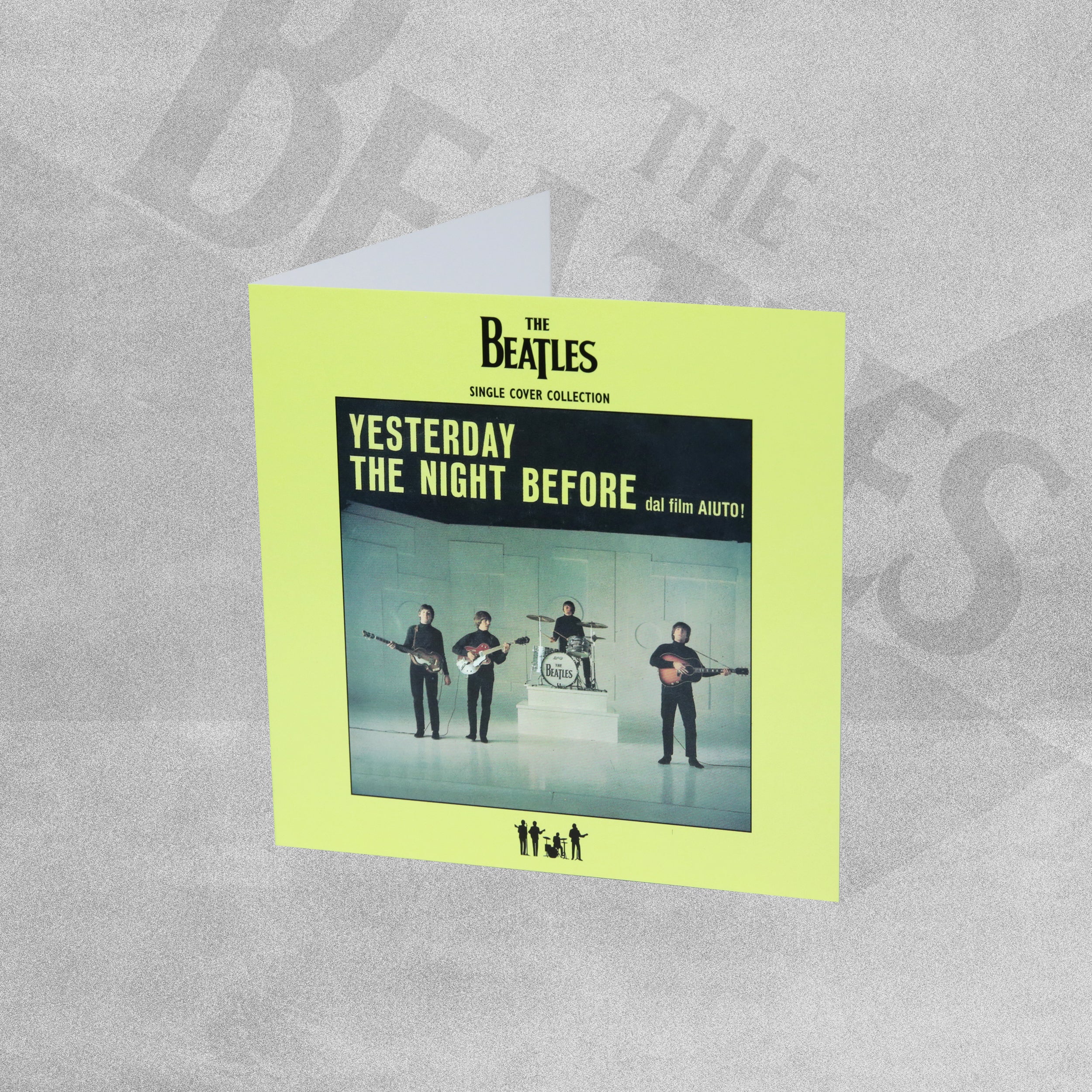 The Beatles Single Cover Collection Greeting Card - Yesterday