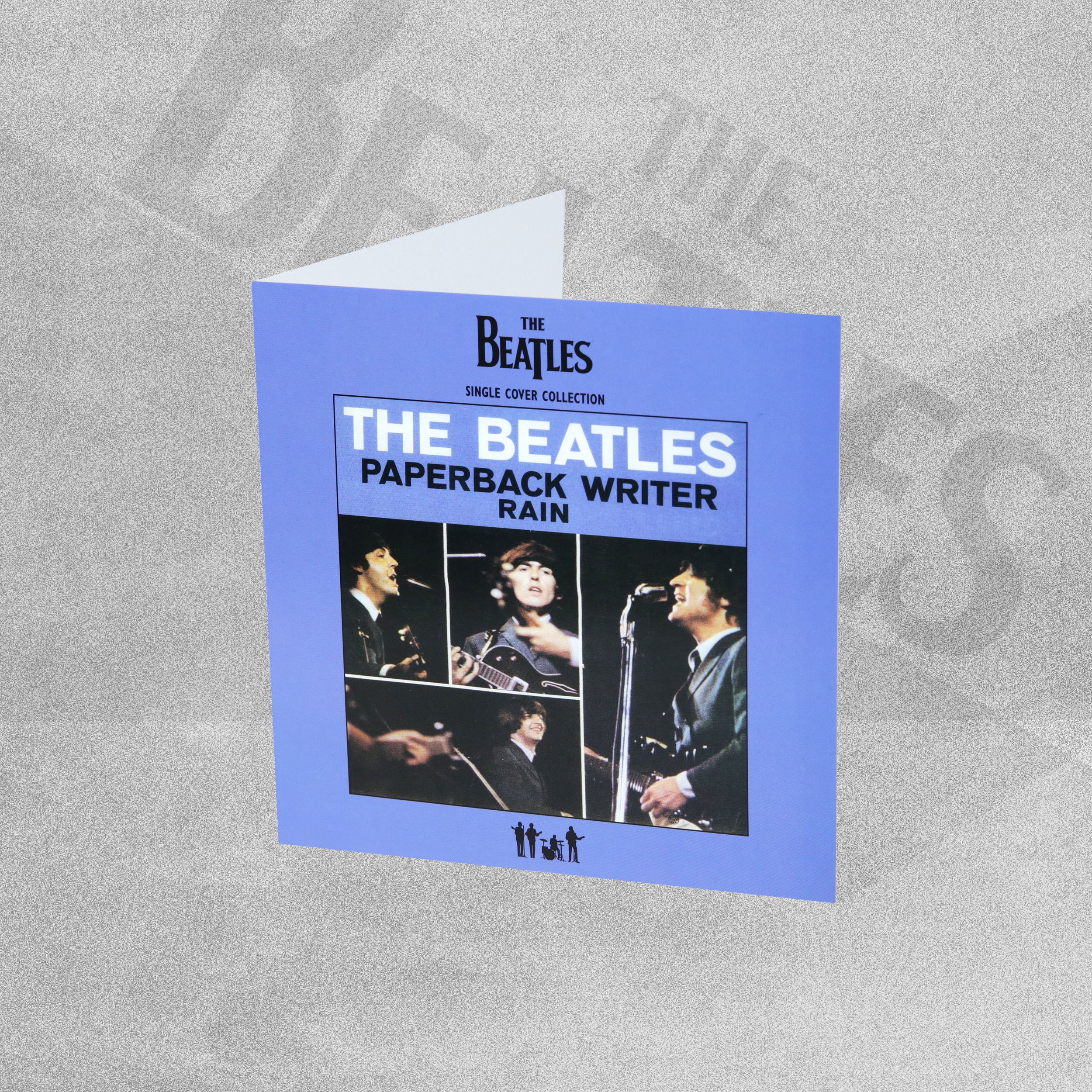 The Beatles Single Cover Collection Greeting Card - Paperback Writer