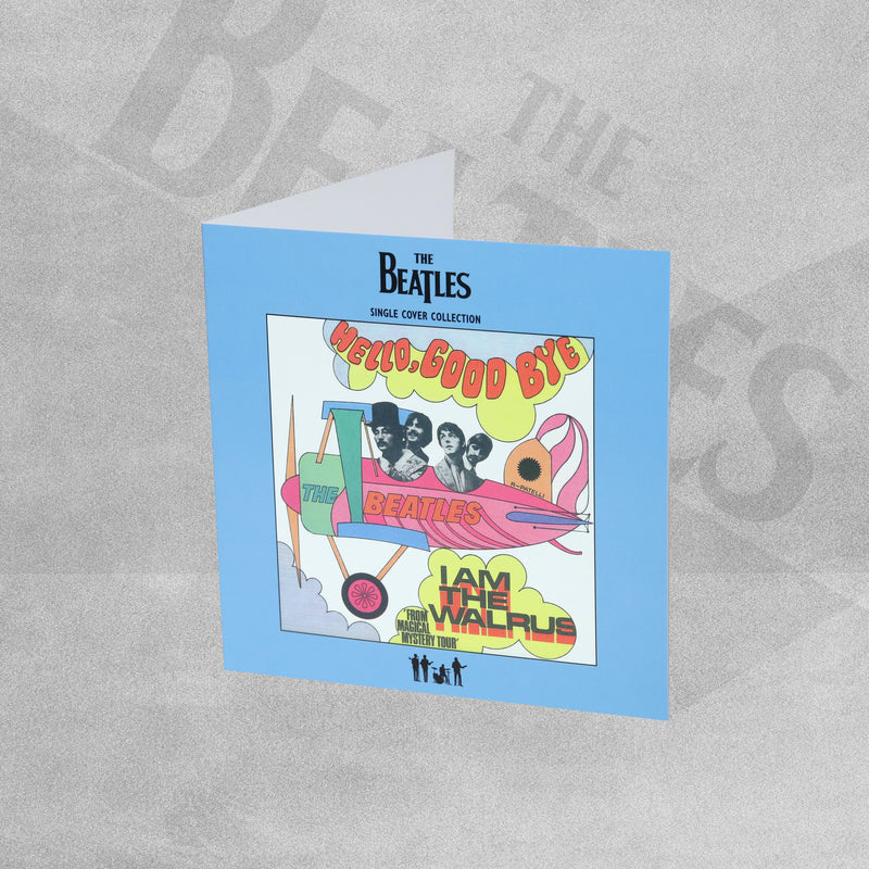 The Beatles Single Cover Collection Greeting Card - Hello, Goodbye