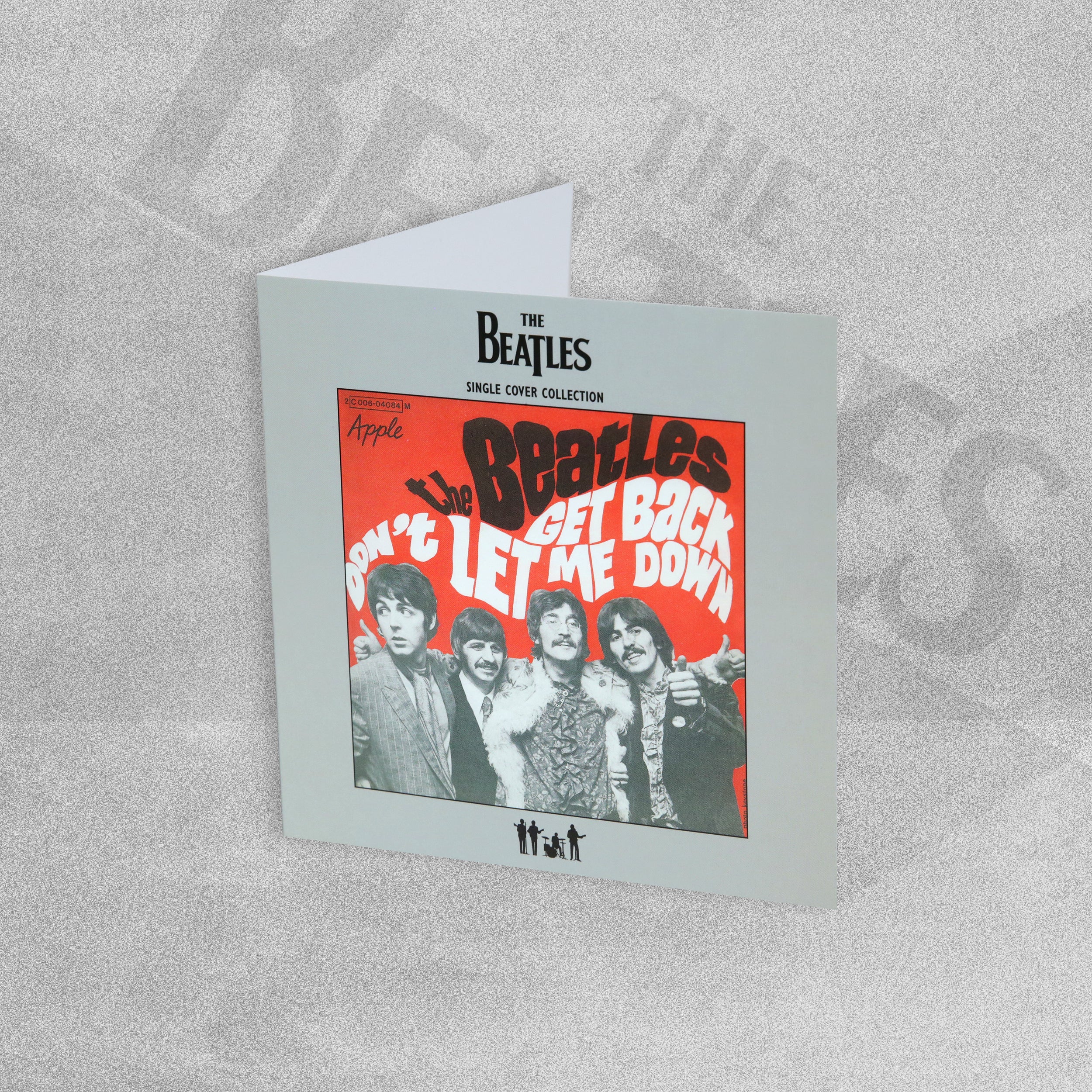 The Beatles Single Cover Collection Greeting Card - Get Back