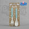 Peppa Pig Bamboo Organic Fork & Spoon Set