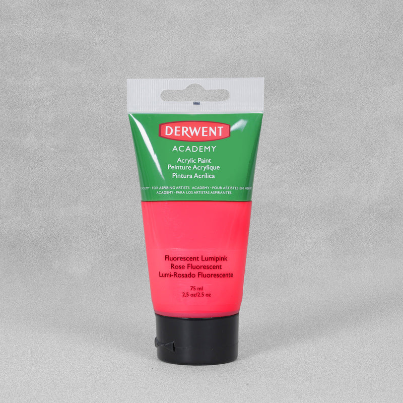 Derwent Academy Acrylic Paint 75ml Tubes