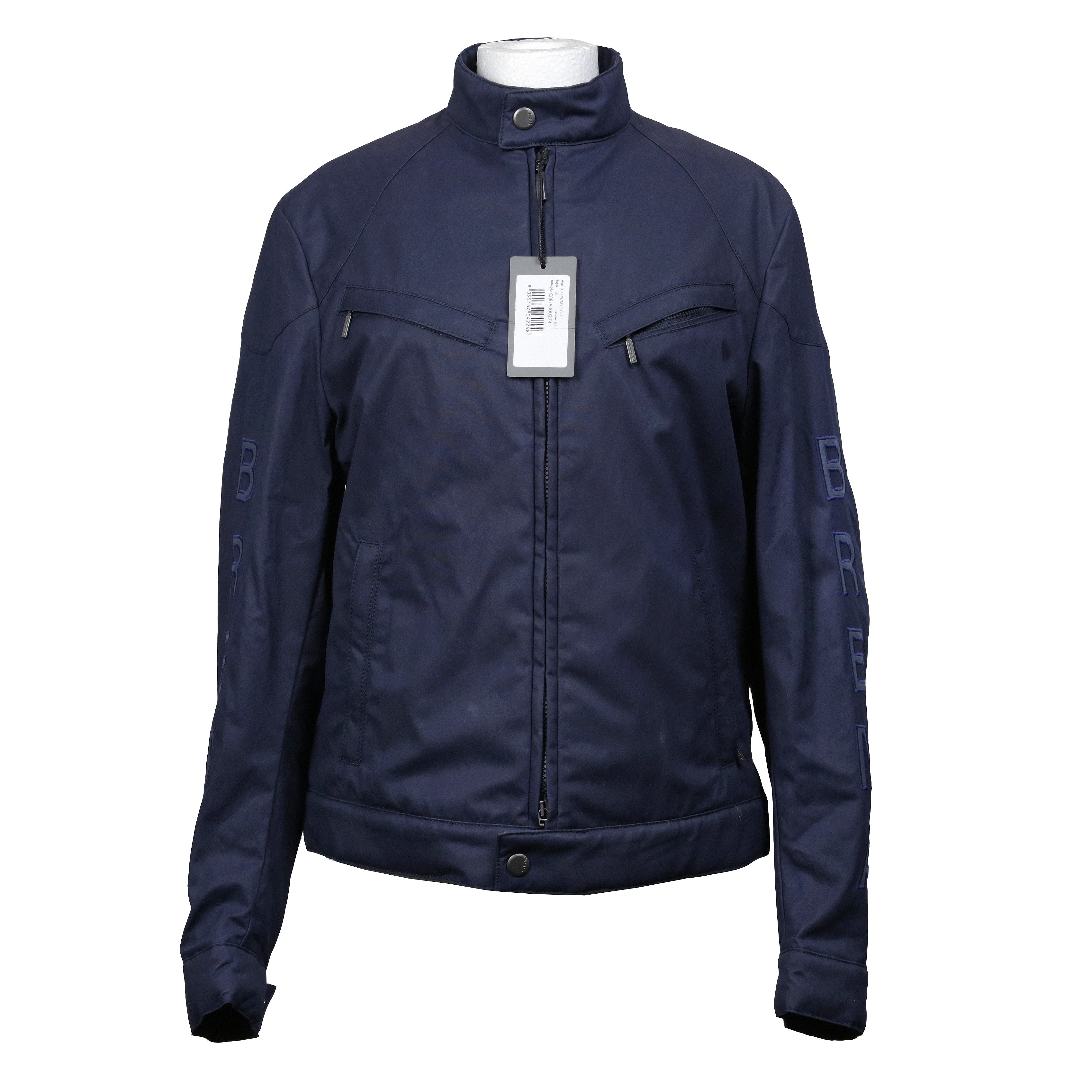 Brema Men's 307 FW/M LOGO Casual Jacket - Blue