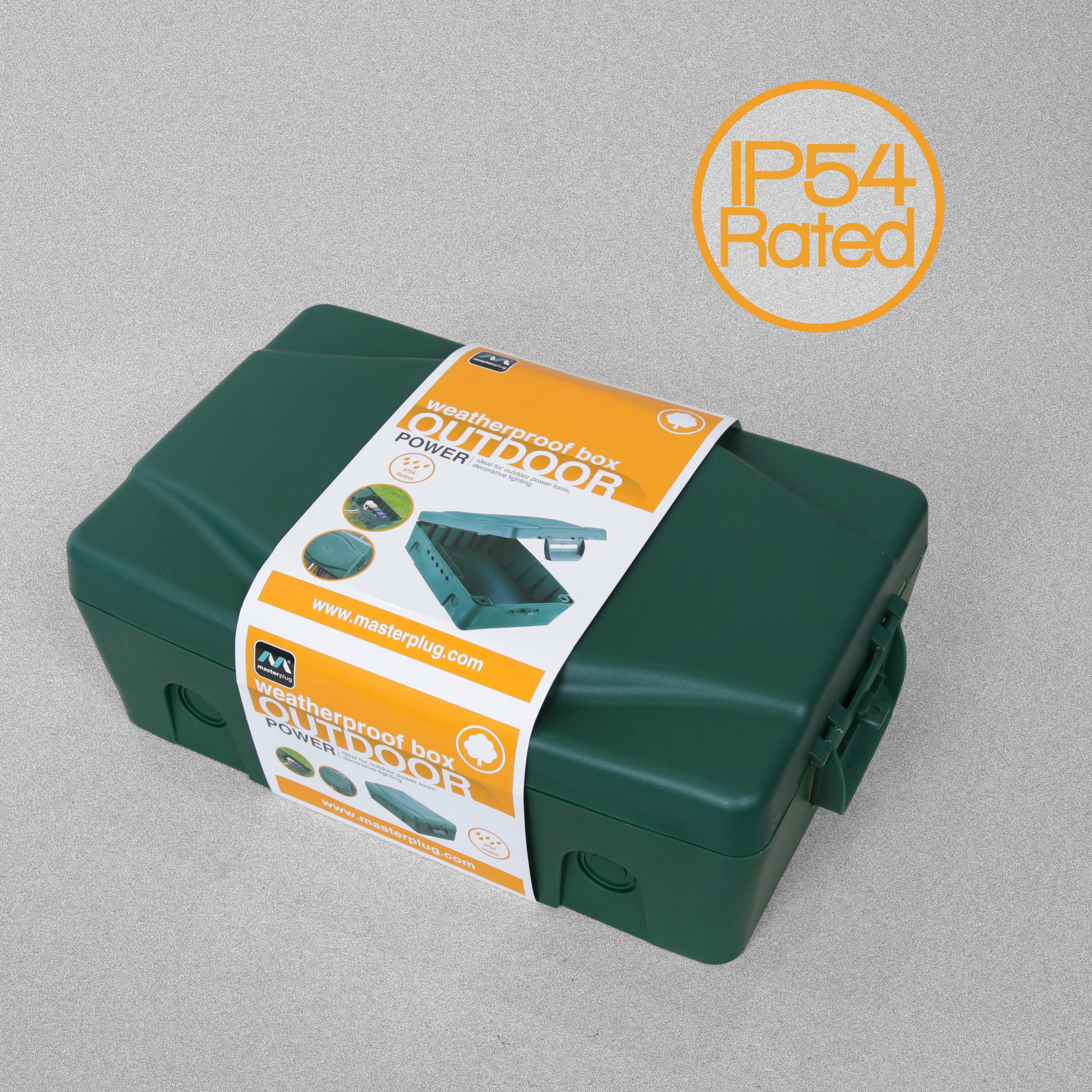 Masterplug Weatherproof Outdoor Power Box