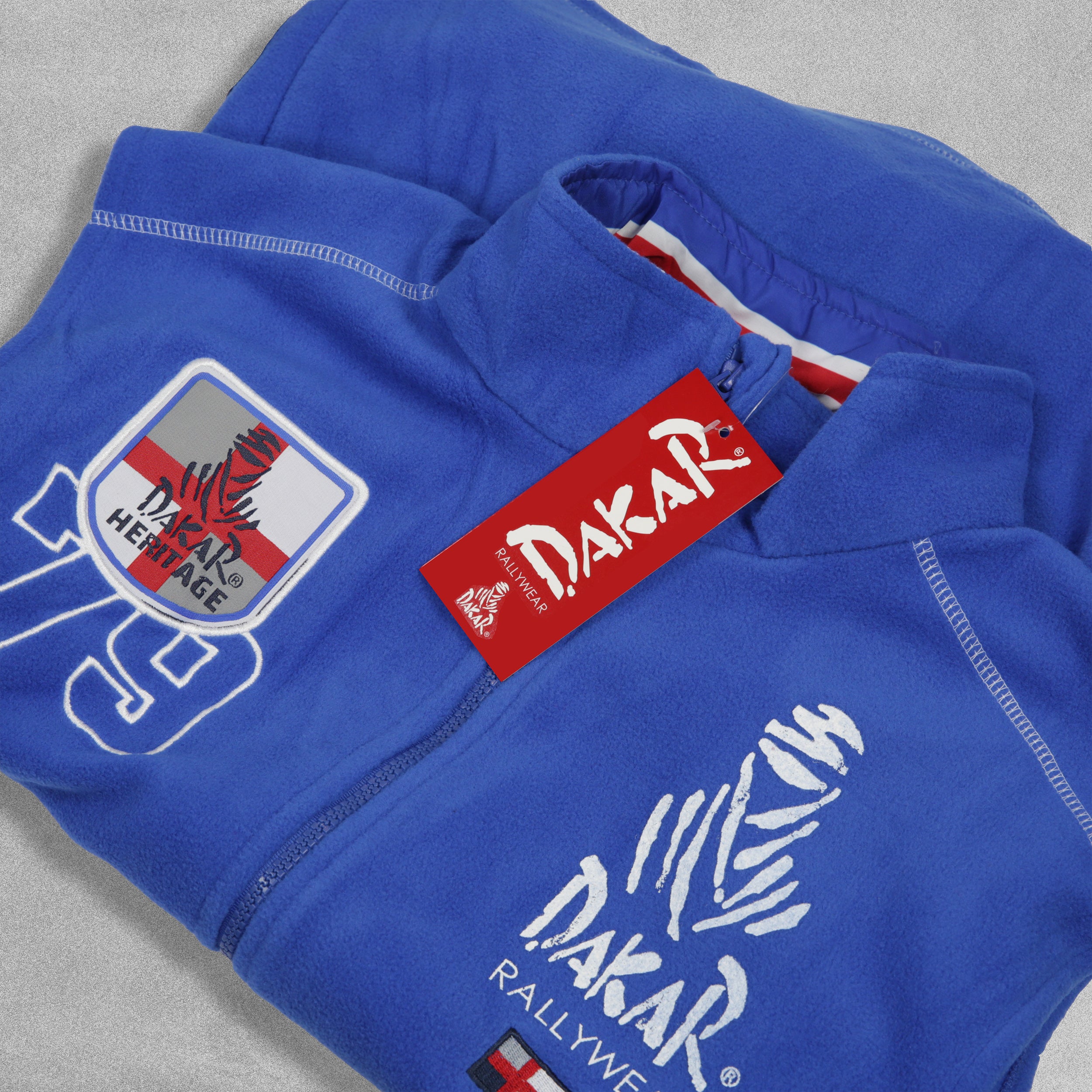 Official Dakar Rallywear Fleece Bodywarmer - Cobalt
