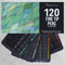Zenacolor Fine Tip Pens - Pack of 120