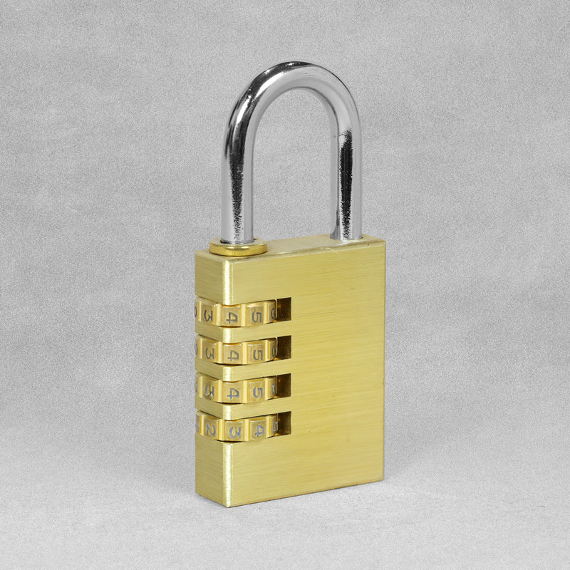 Brass Combination Padlock 40mm