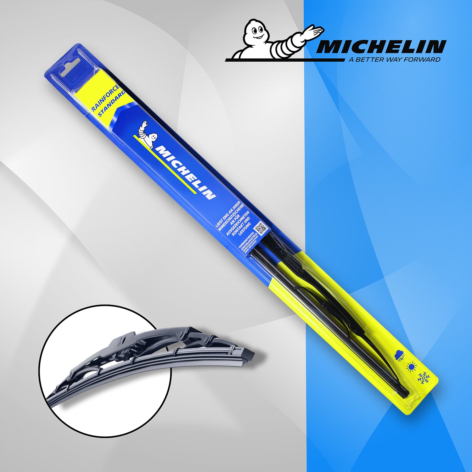 Michelin RainForce Wiper Blades - Various Sizes