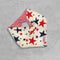 Skibz Original Bandana Baby Bib - Red White Blue Star