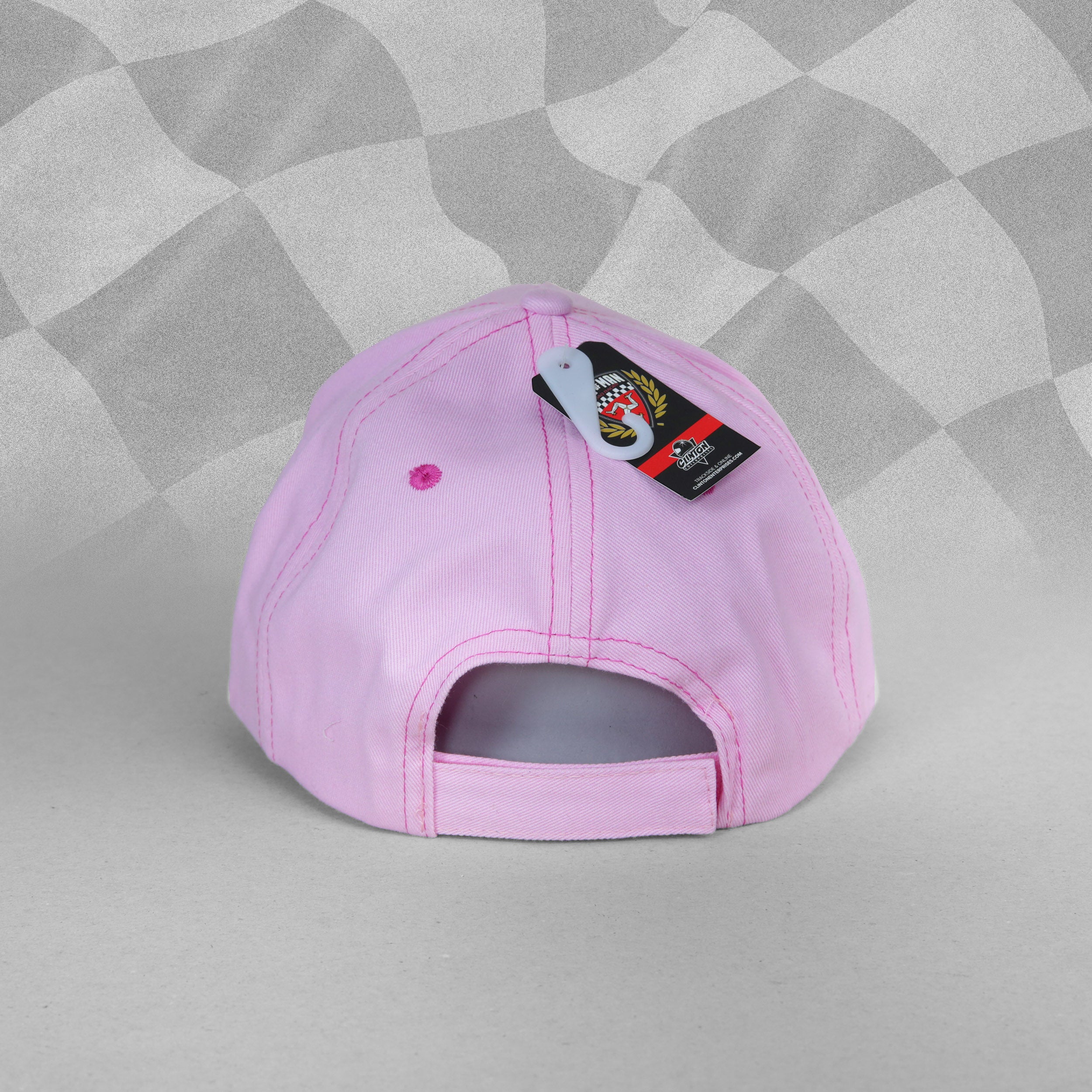 Isle of Man Road Races Pink Ladies Baseball Cap