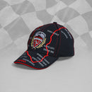 Isle of Man Road Races Black Map Kids Baseball Cap