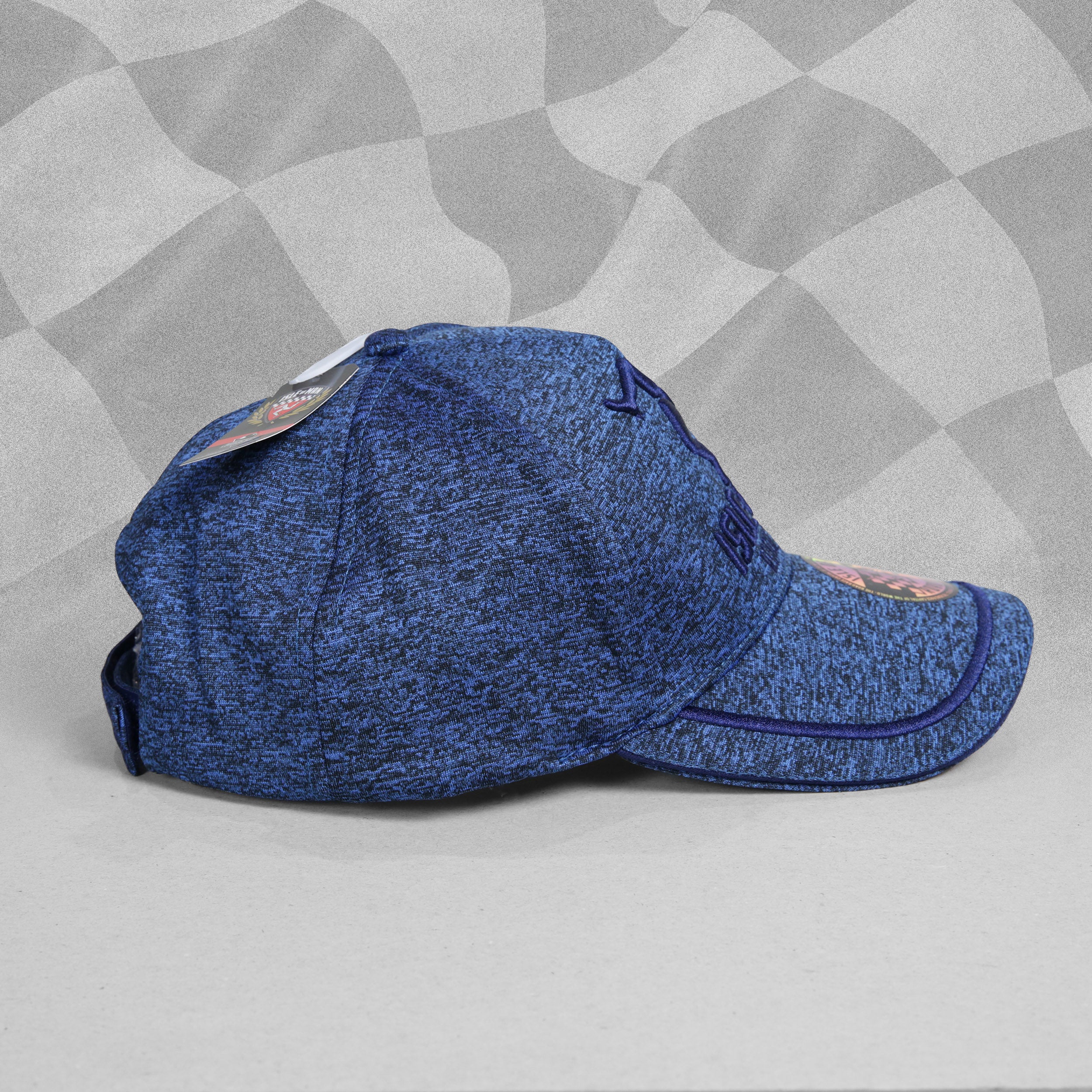 Isle of Man Road Races Blue Marl Baseball Cap