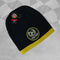 Isle of Man Road Races Black/Gold Knitted Beanie Hat