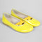 Petasil Luisa Kids Girls Yellow Patent Leather Dolly Shoes