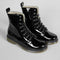 Petasil Clive Kids Girls Black Patent Leather Hi-Top Boots UK 6.5 / EUR 40