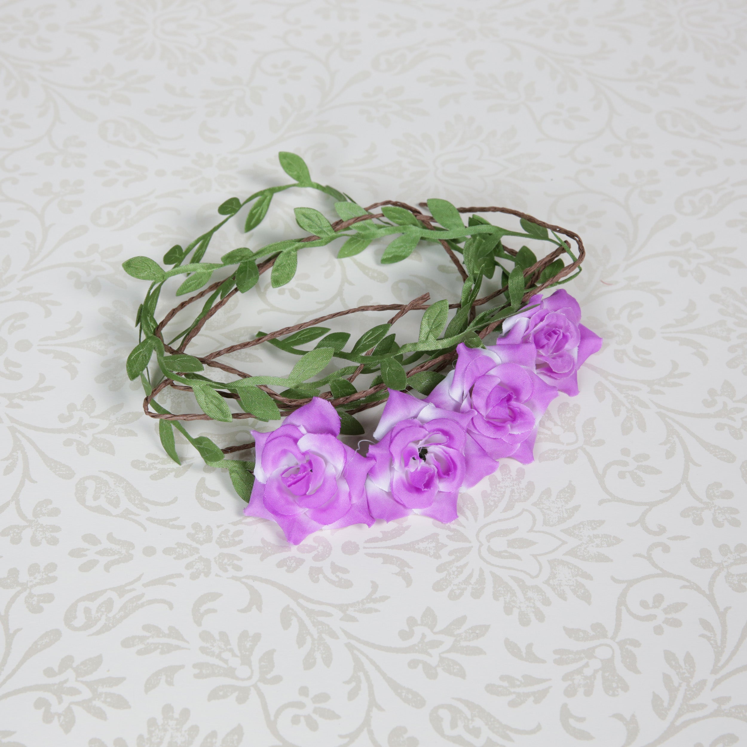 Roses Flower Braided Garlands  - Pack of 12